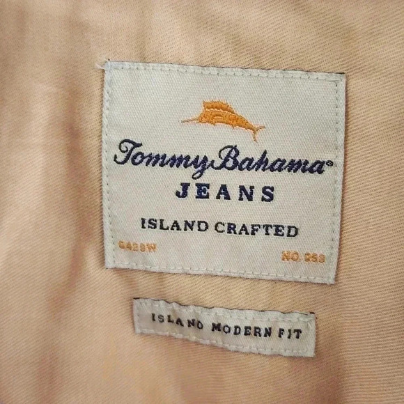 Tommy Bahama Island Morden Fit Button Up Short Sleeve Men's Shirt  XL Orange - Picture 5 of 7